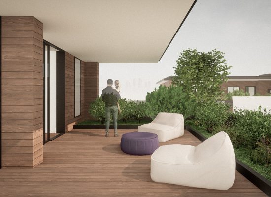Appartamenti in vendita a Rende - Particolare attico Residenze Botticelli